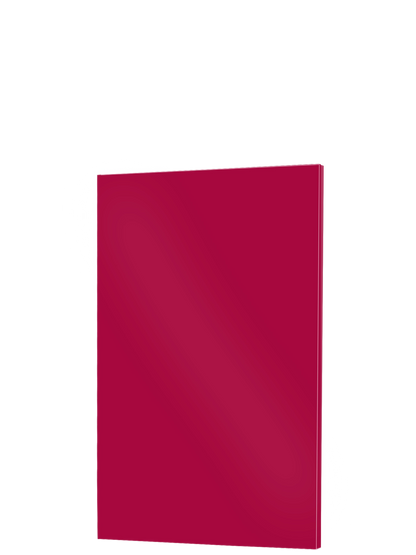 Piano Moderno Kitchen Door Front in Red Gloss