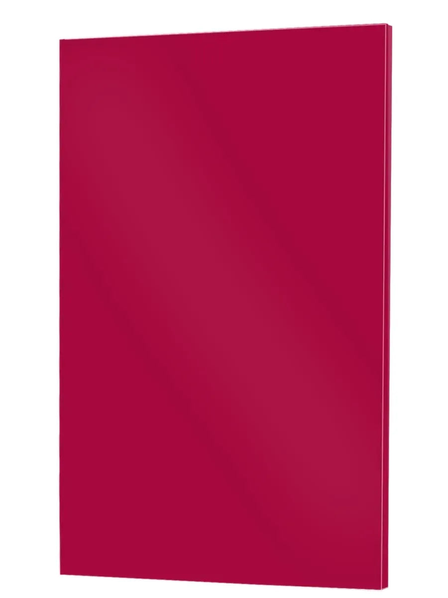 Piano Moderno Kitchen Door Front in Red Gloss