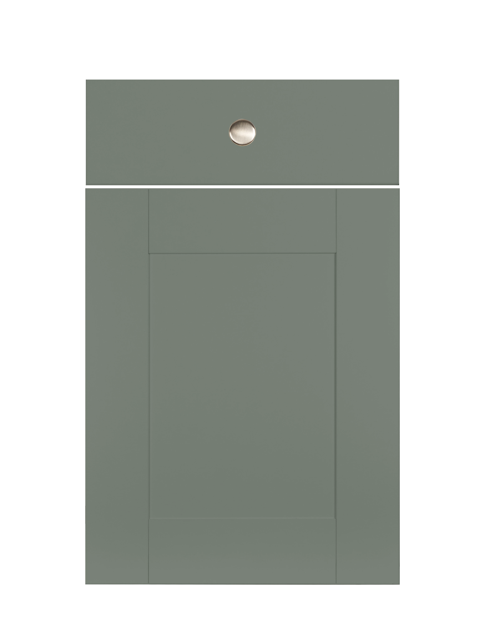 Linea Classica Drawer Front in Reed Green
