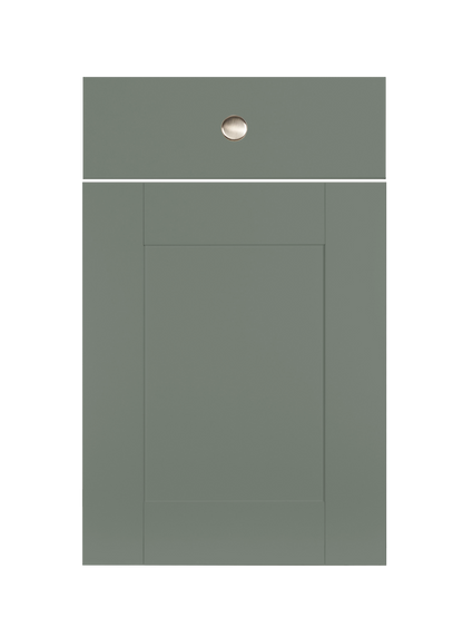 Linea Classica Drawer Front in Reed Green