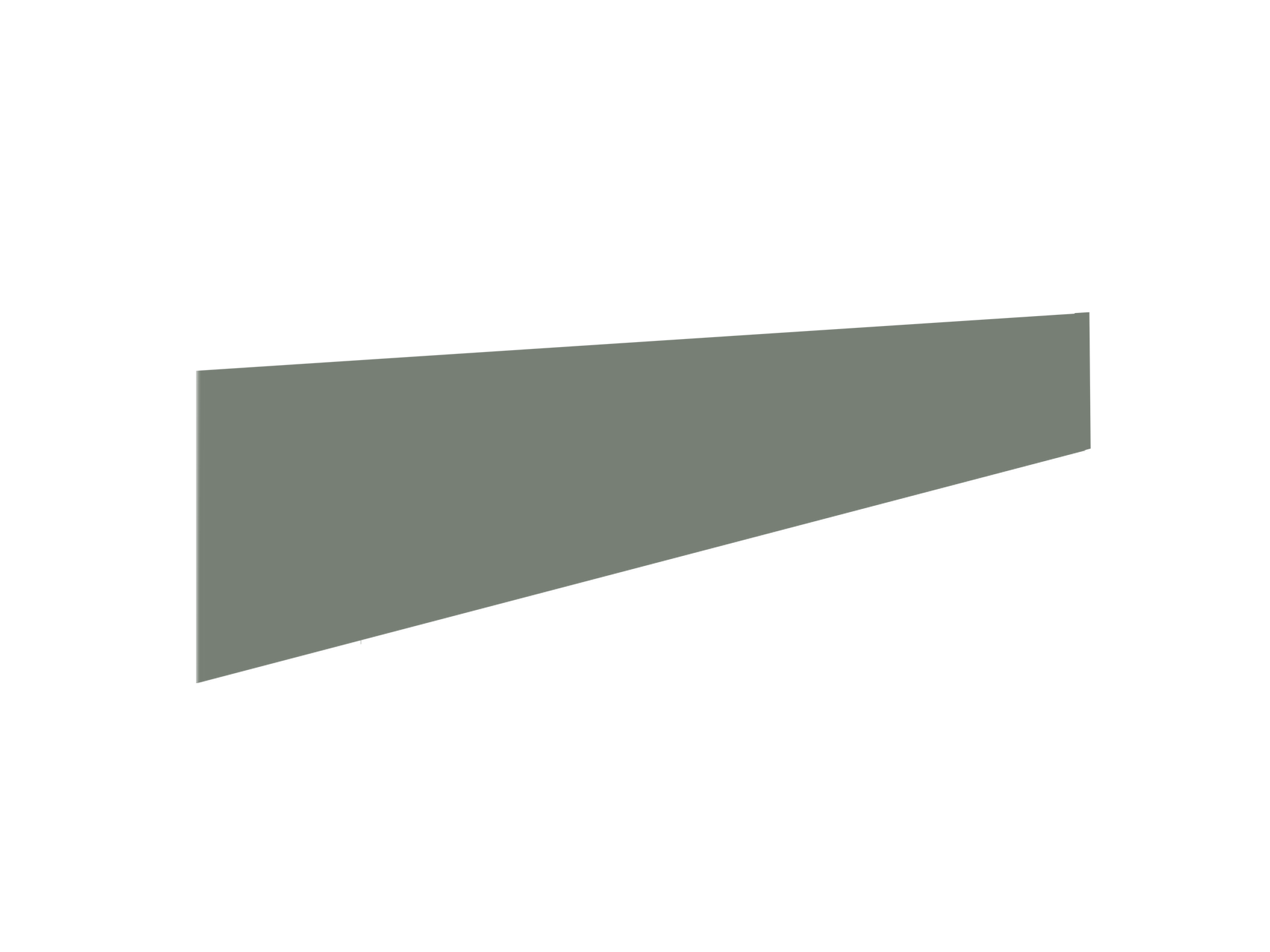 Linea Classica Kitchen Plinth in Reed Green