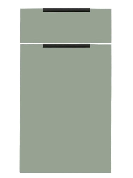 Piano Moderno Kitchen Drawer Front in Reed Green Matt