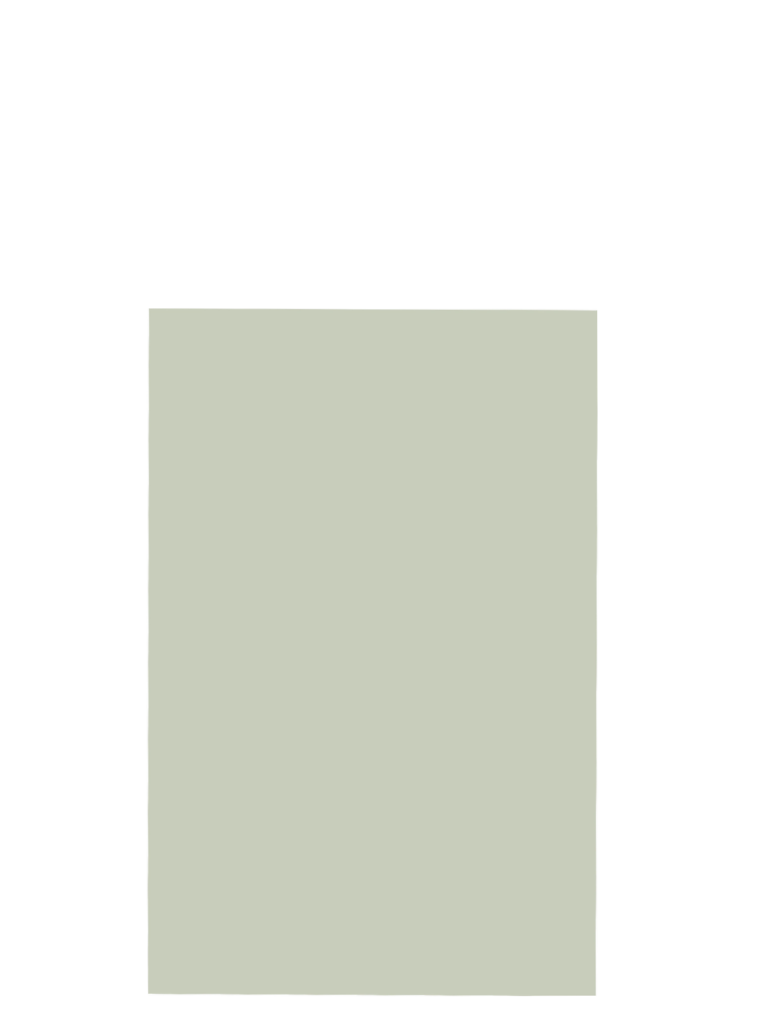 Piano Moderno Kitchen Door Front in Sage Green Matt
