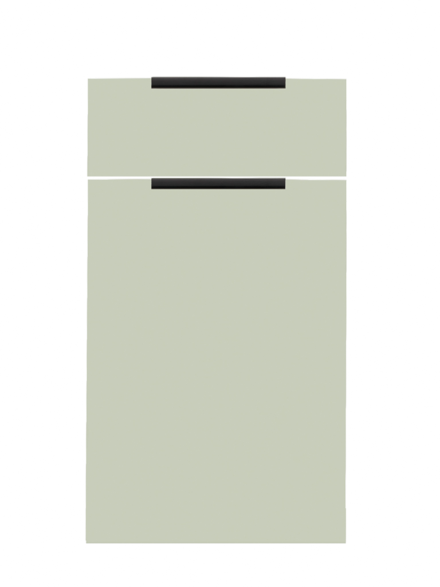 Piano Moderno Kitchen Drawer Front in Sage Green Matt