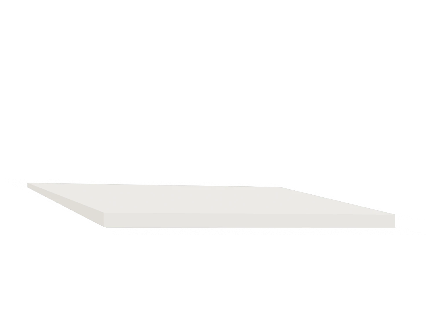 Universal Kitchen Cupboard Shelf in Premium White