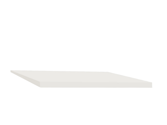 Universal Kitchen Cupboard Shelf in Premium White