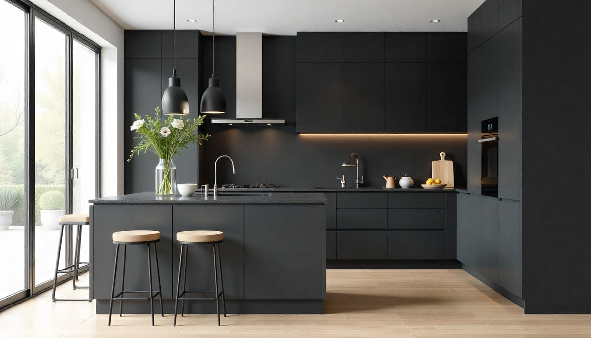 Piano Basica in Black