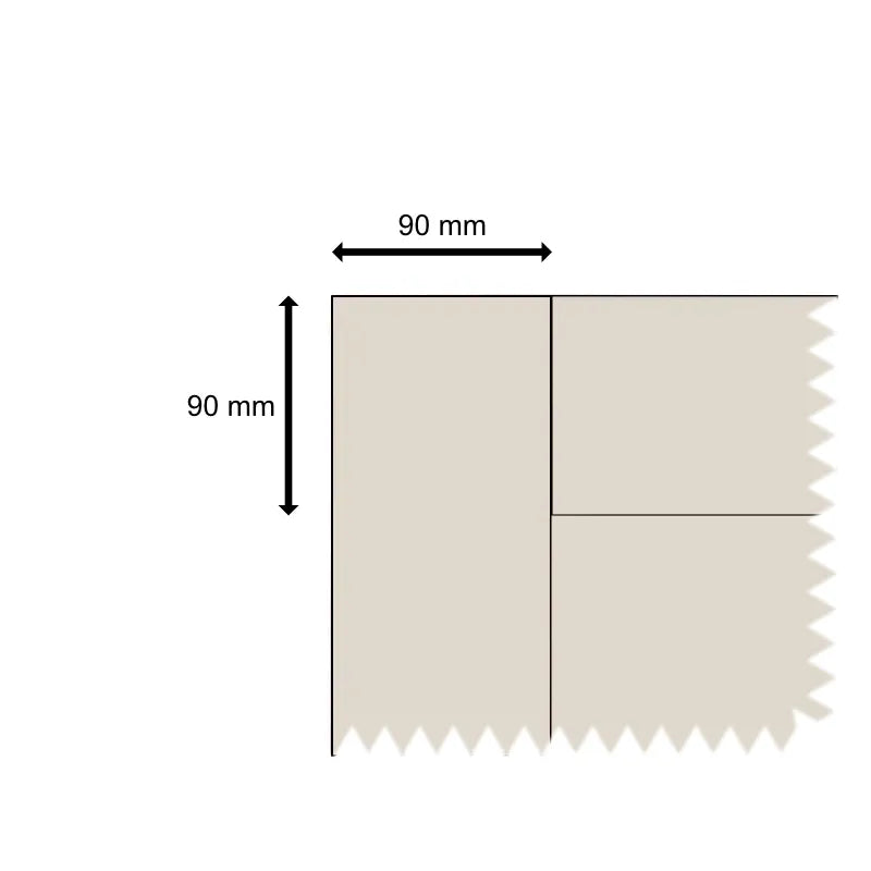 Linea Classica Kitchen Drawer Front in Cashmere