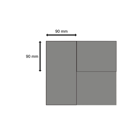 Linea Classica Kitchen Drawer Front in Dust Grey