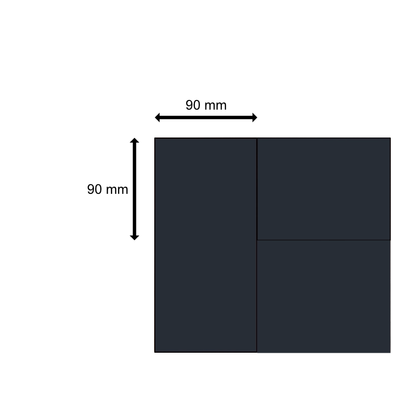 Linea Classica Door Front in Indigo Blue